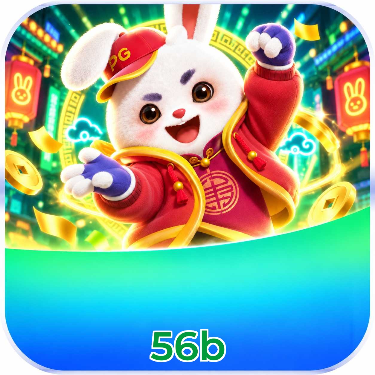 Comparação Fortune Tiger Ox e Rabbit na 56b