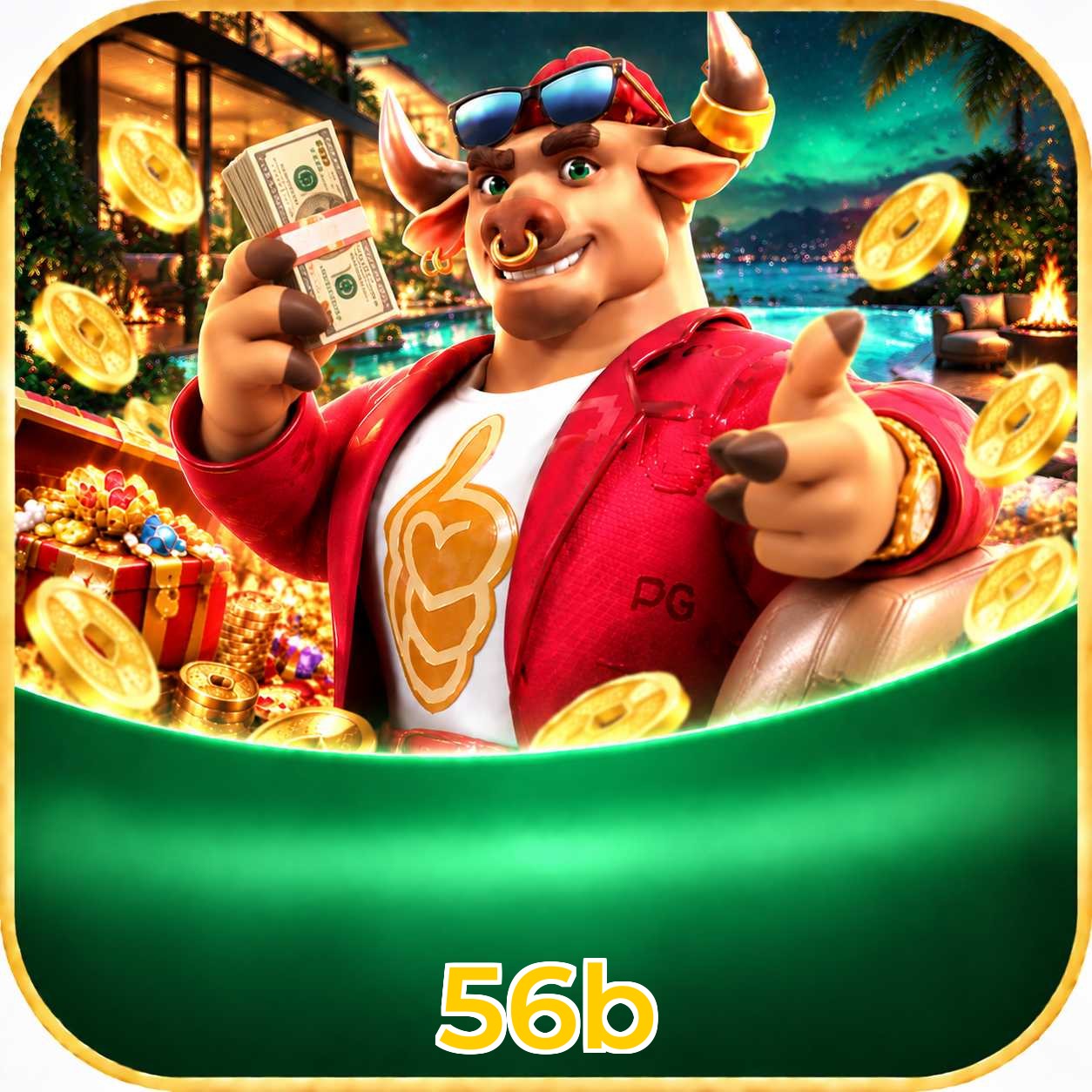 App 56b com catálogo premium, PIX e suporte 24/7